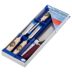 (1195-SB) JGO DE 3 FORMONES 10, 20 Y 26 MM Y 1 SERRUCHO