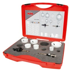 (126305) JUEGO DE 6 BROCASIERRAS + 2 MANDRILES