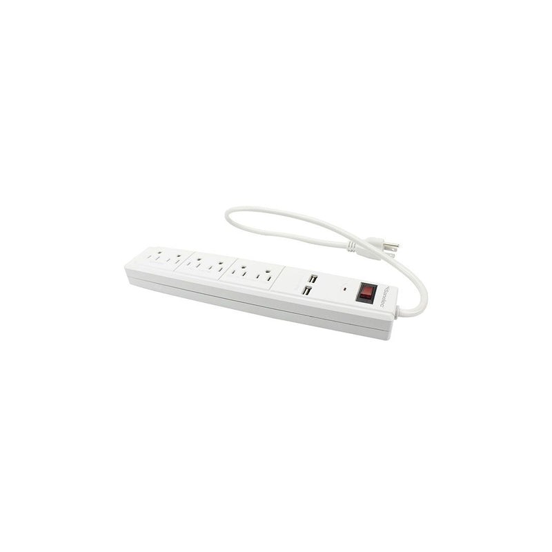 (1356) MULTICONTACTO 2 ENTRADAS USB C/ SUPR. PICOS 450 J