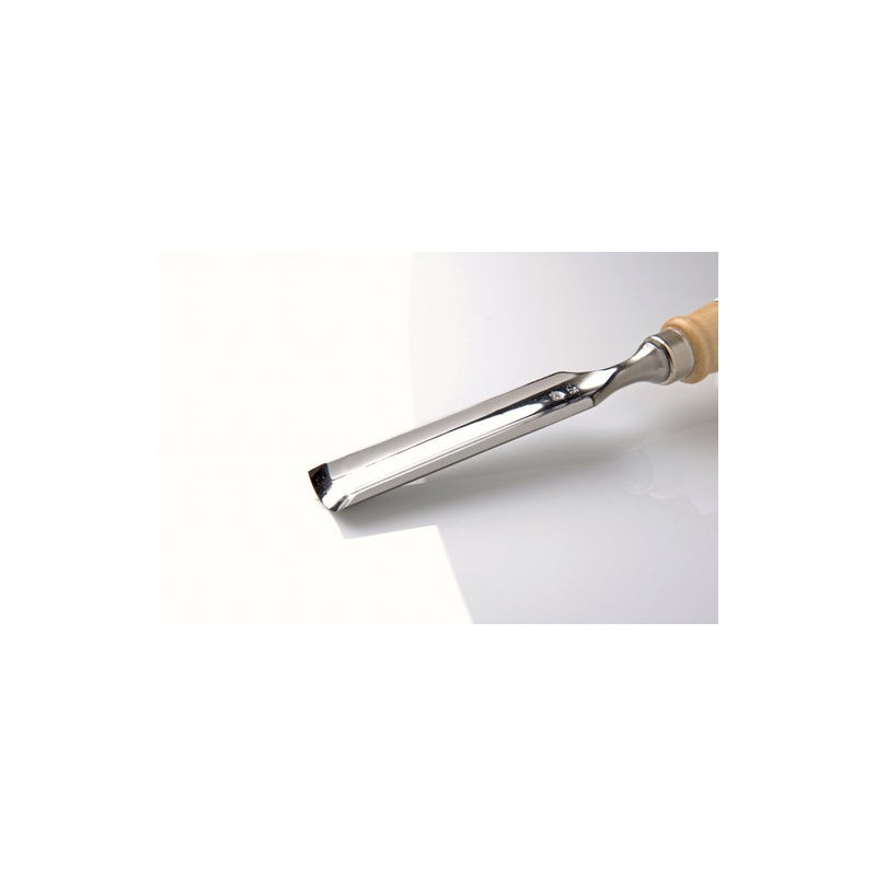 (1481-18) GUBIA MEDIA CAÑAC/ BISEL INTERIOR, MGO MADERA, APLANADO