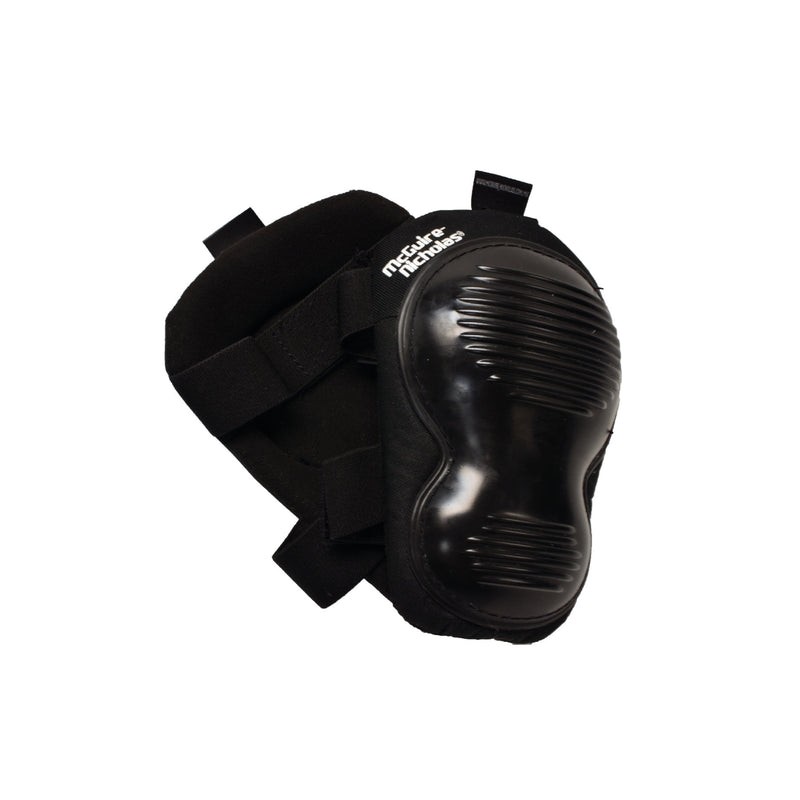 (1DMX-353) RODILLERA POLIESTER NEGRA C/CAPSULA BLANCA