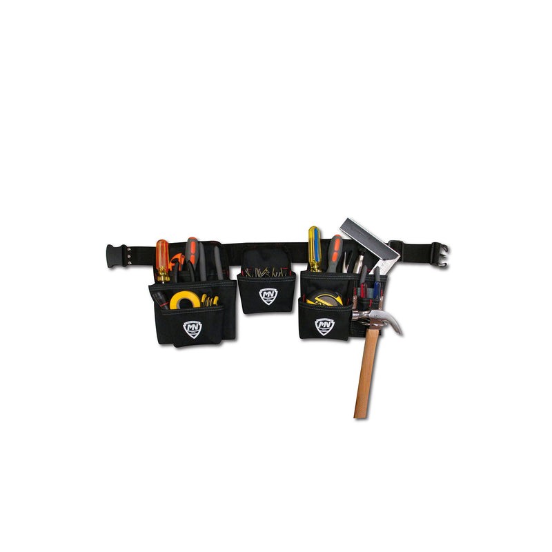 (1DMX-499) PORTAHERREMIENTA DOBLE DE POLIESTER AJUSTABLE