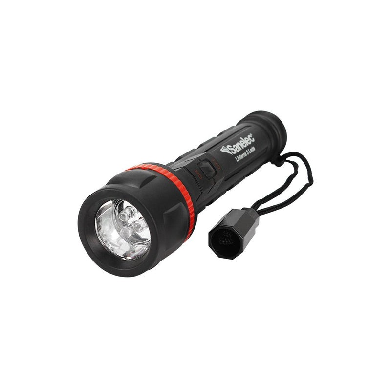 (2106) LINTERNA 3 LEDS CONTRA AGUA 2 PILAS AA