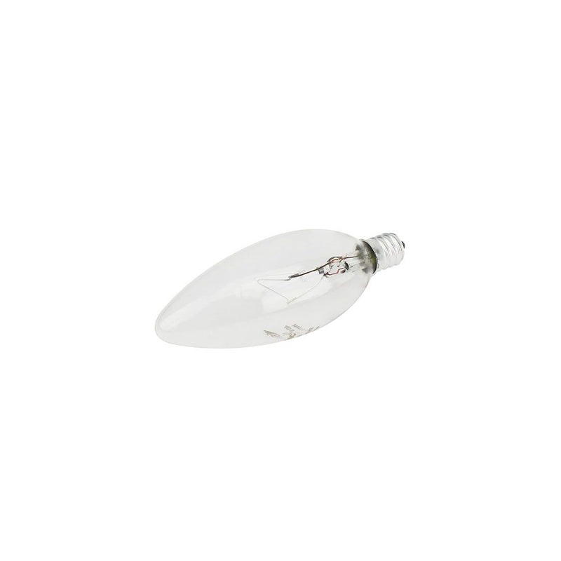(2146) FOCO INCANDESCENTE E12 TIPO VELA DECORATIVO, 40W