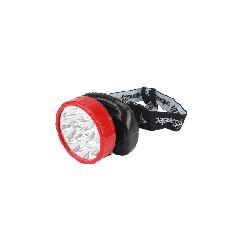 (2159) LINTERNA DE MINERO RECARGABLE 12 LEDS