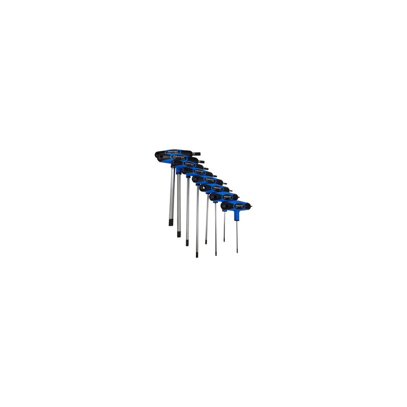 (22322) JUEGO DE LLAVES ALLEN EN T PROTOP 2-10MM