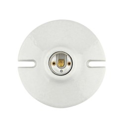 (2455) PORTALAMPARA 4 PORCELANA PTECHO, GRANEL