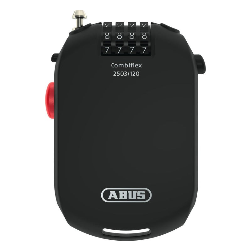 (2503-120) CANDADO COMBINACION 3 DIG CABLE ENRROLLABLE