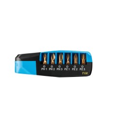 (25104) JGO 6 PUNTAS RATCHDRIVE TIN PH Y PZ