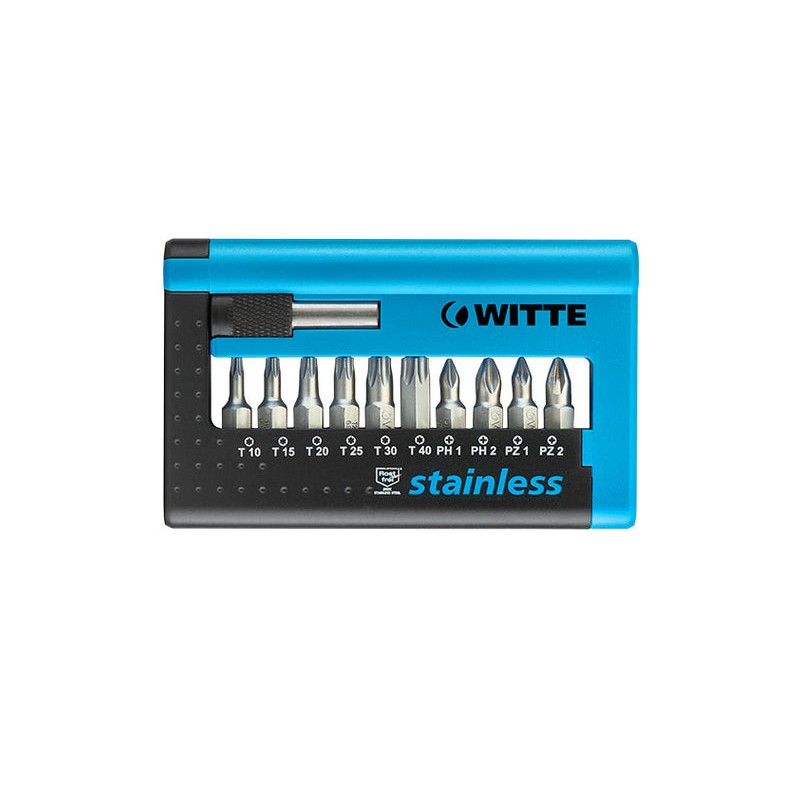 (28451) JGO PUNTAS DE CRUZ COMBIT-BOX 11 STAINLESS TORX PH Y PZ