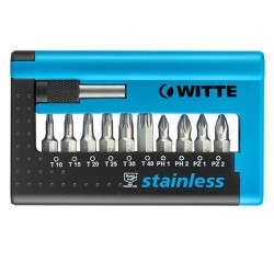 (28451) JGO PUNTAS DE CRUZ COMBIT-BOX 11 STAINLESS TORX PH Y PZ