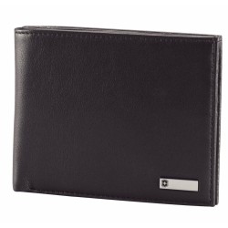 (30164001) CARTERA DELGADA PIEL RUGOSA C/ 2 DOBLECES