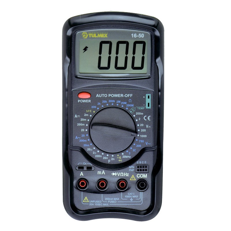 (16-50) MULTIMETRO DIGITAL
