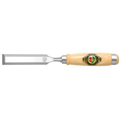 (1001-24) FORMON DE 24MM CON MANGO DE MADERA DE HAYA BLANCA