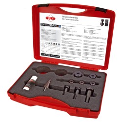 (109006) JUEGO DE 3 SACABOCADOS PARA LAMINA 25.4, 32.5 Y 40.5 MM